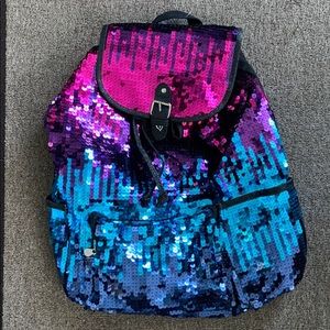 Justice Sequin  Backpack